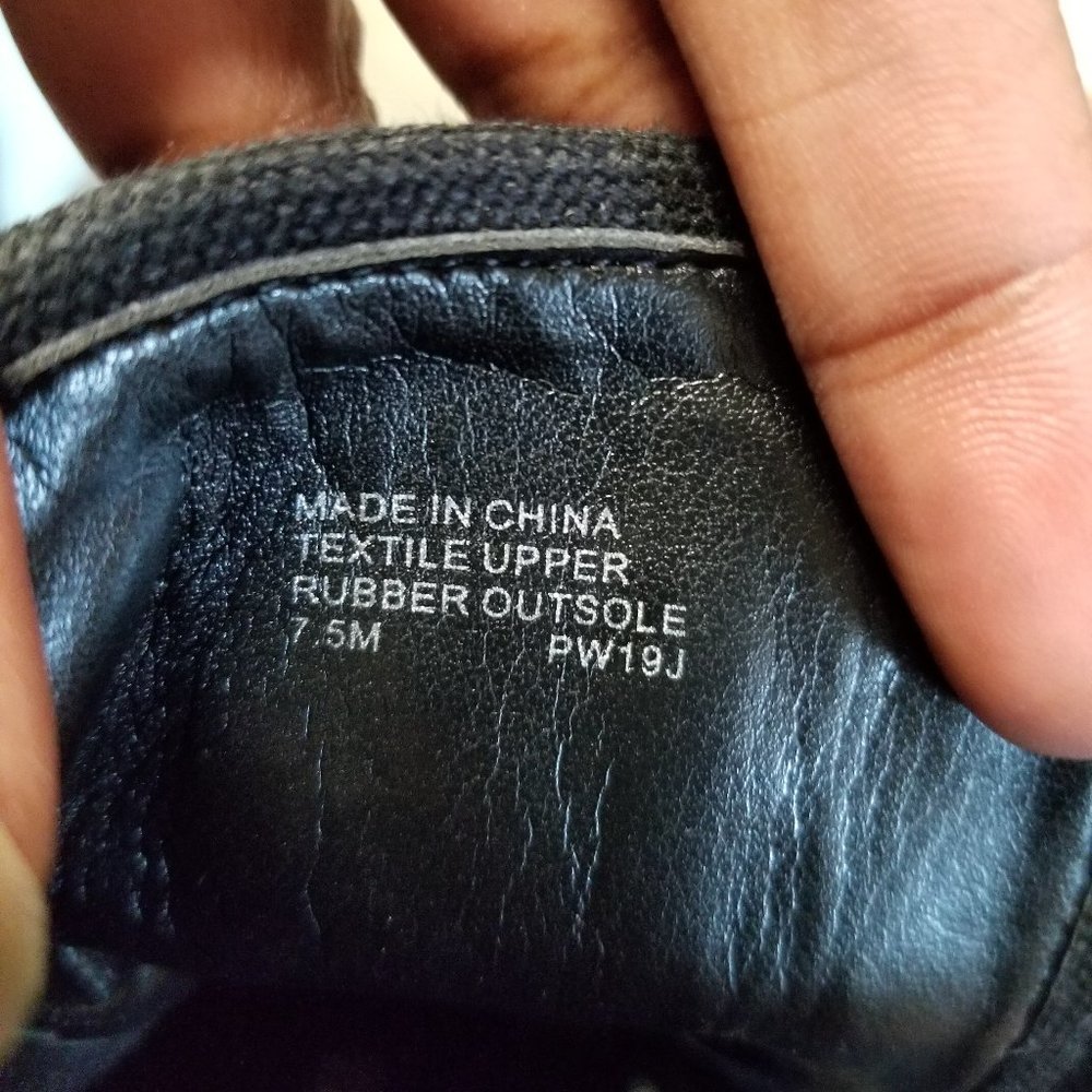 Michael Kors Corey Canvas Combat Boot (Black)